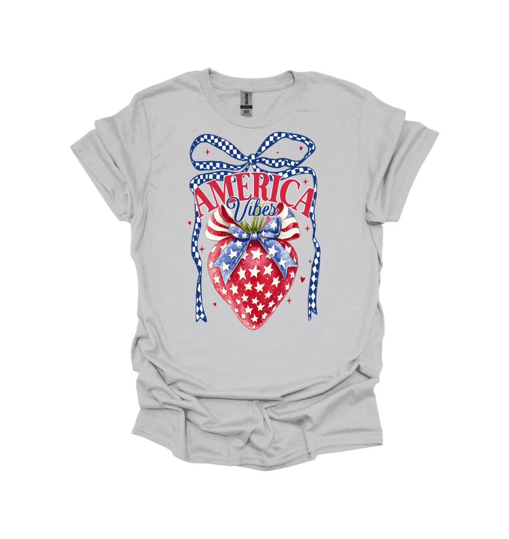 American Vibes strawberry Tee