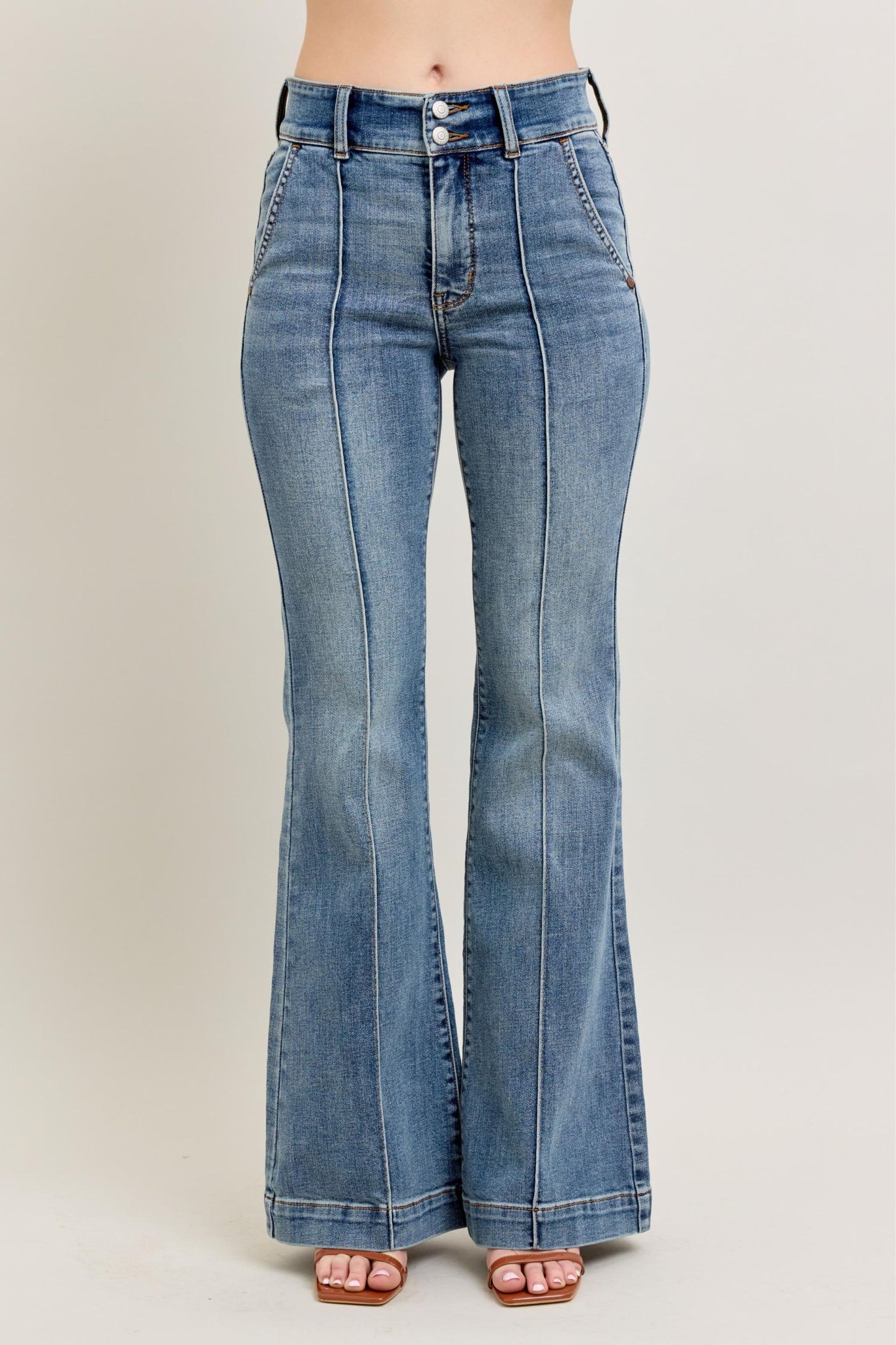 Judy Blue High Waist Flare Reg&Plus