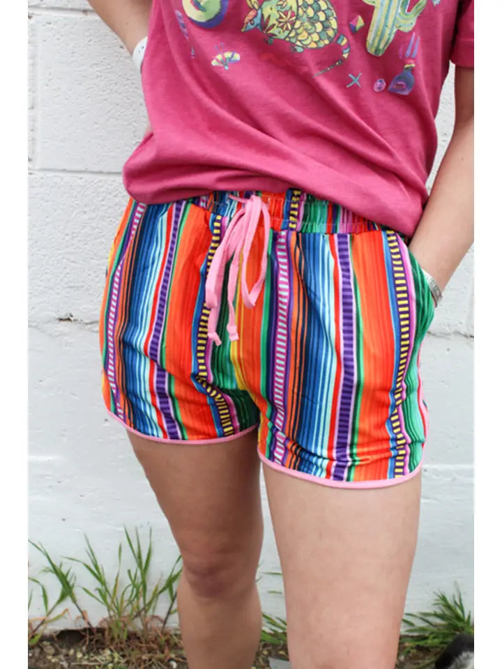 Western Drawstring Shorts- 3 Varieties