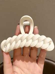 Plastic Lock Chain-Shaped Hair Claw Clip