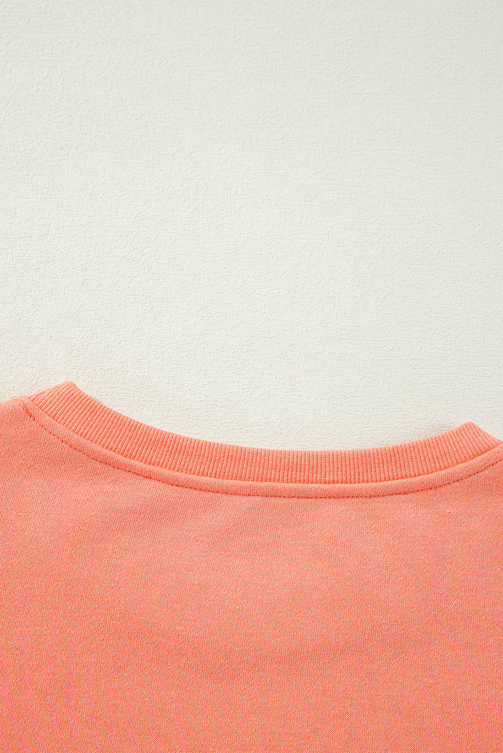 Moonlight Jade Patchwork Drop Sleeve Loose Sweatshirt