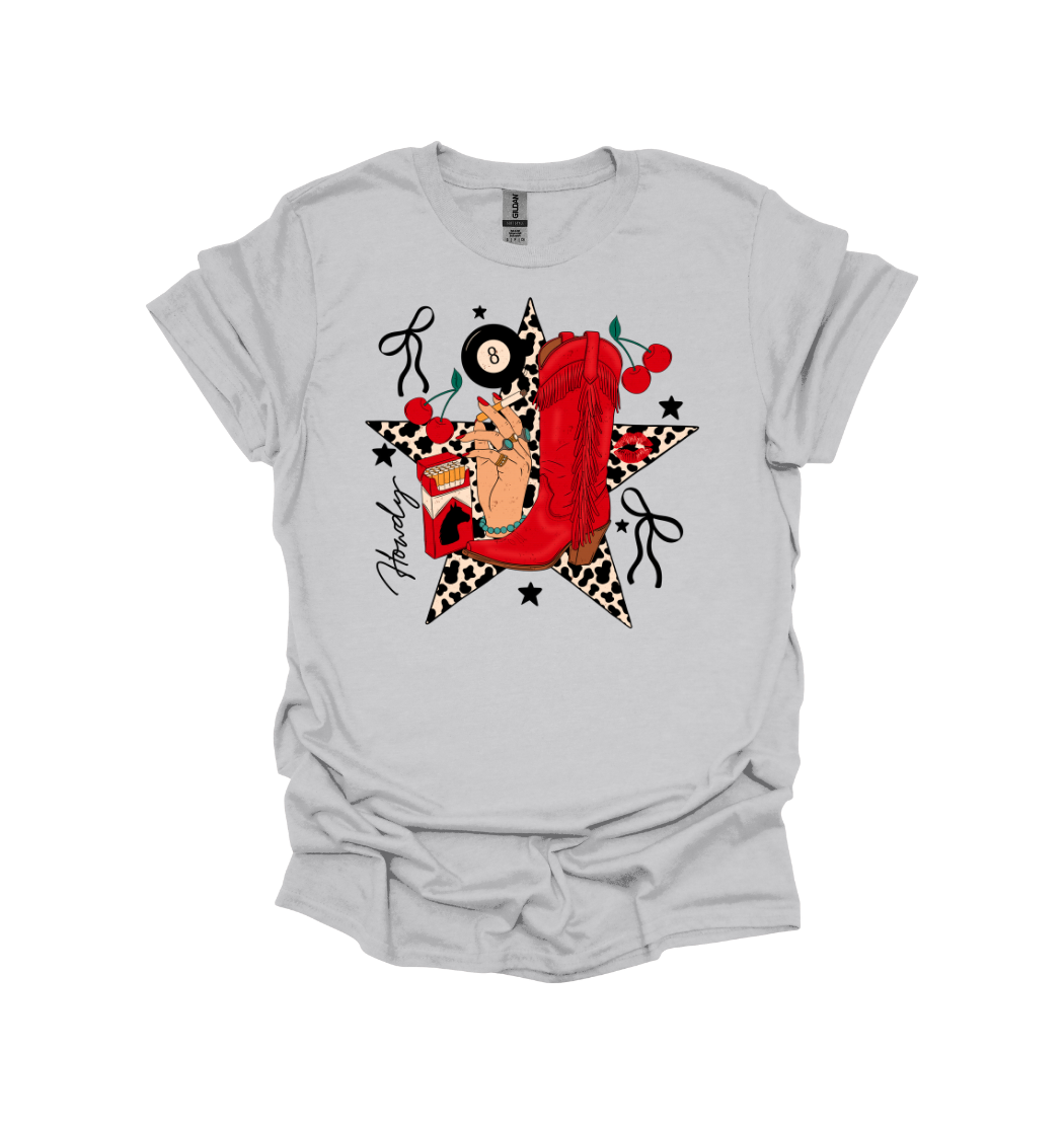 Country Star & Boots Tee