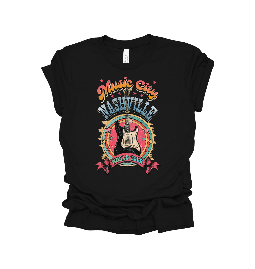 Nashville Music City Tee