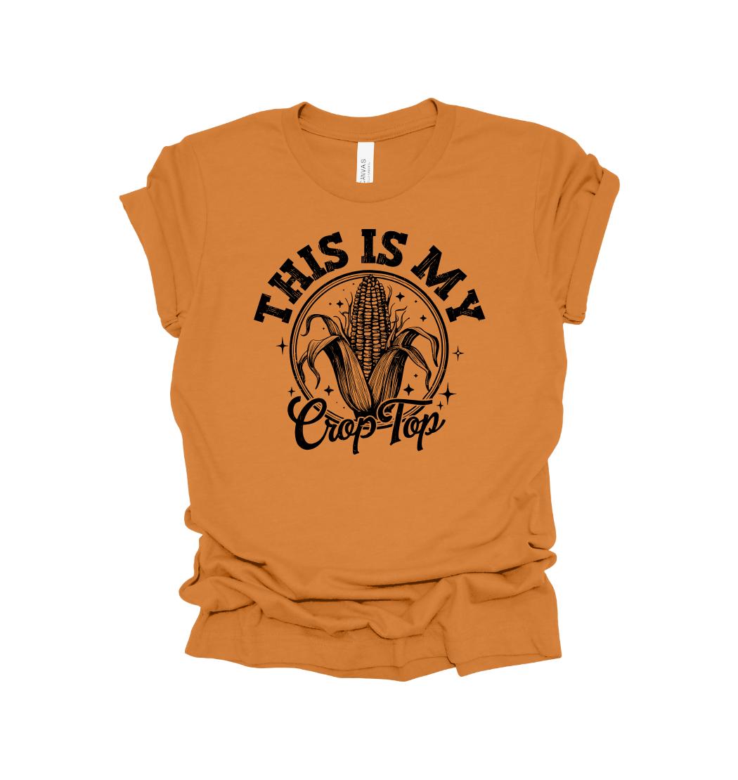This is my crop top Tee