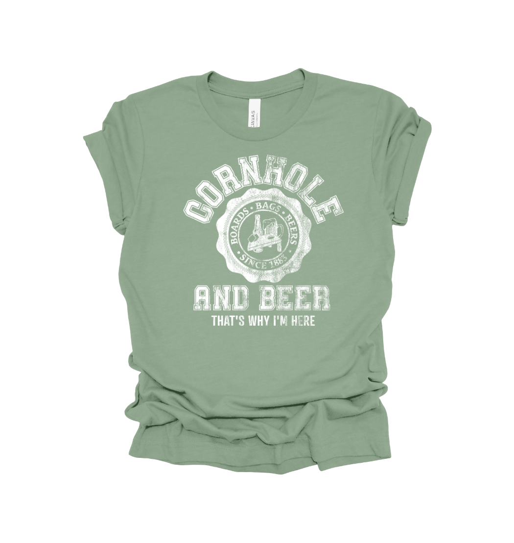 Cornhole & Beer Tee