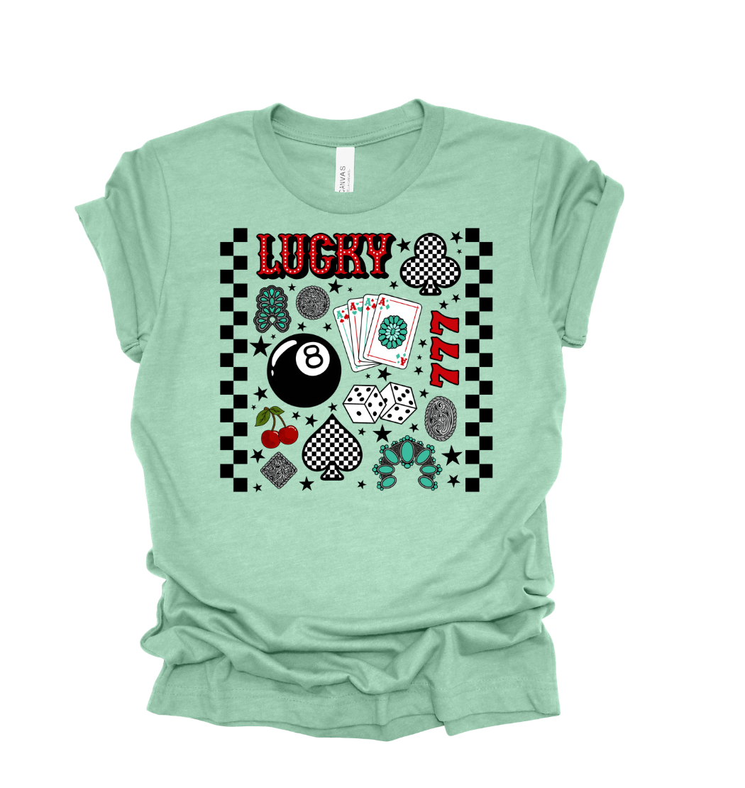 Lucky County Collage Tee