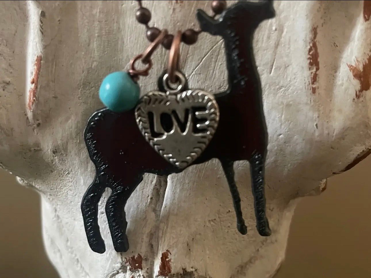 Show Lamb Necklace