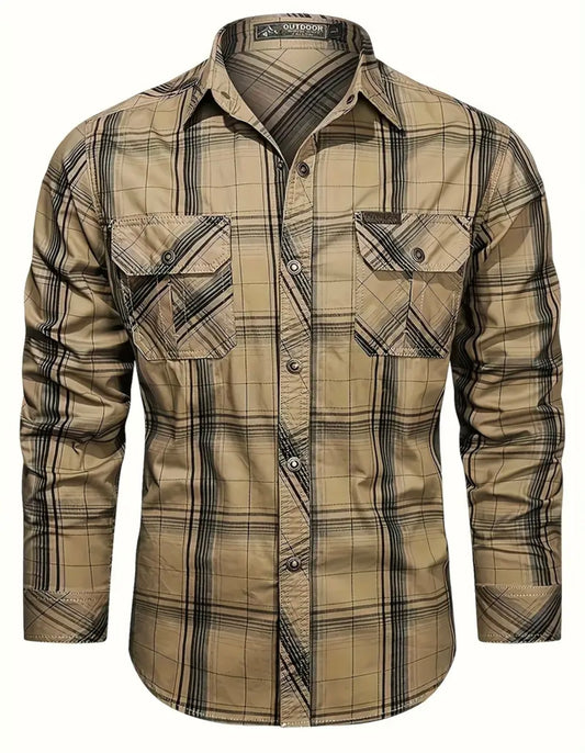 Men's Casual Long-Sleeve Shirt