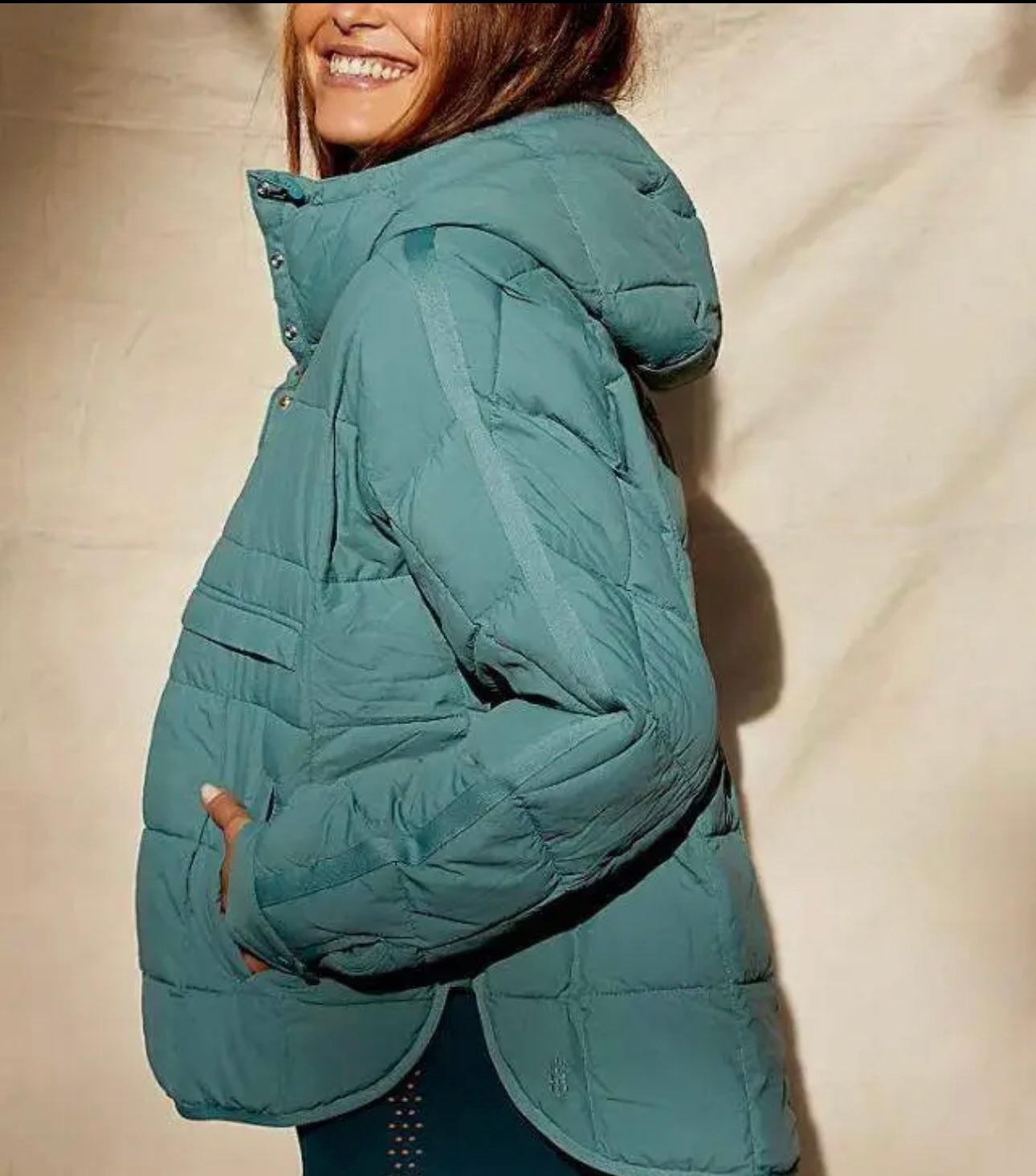 Light weight puffer jacket pullover
