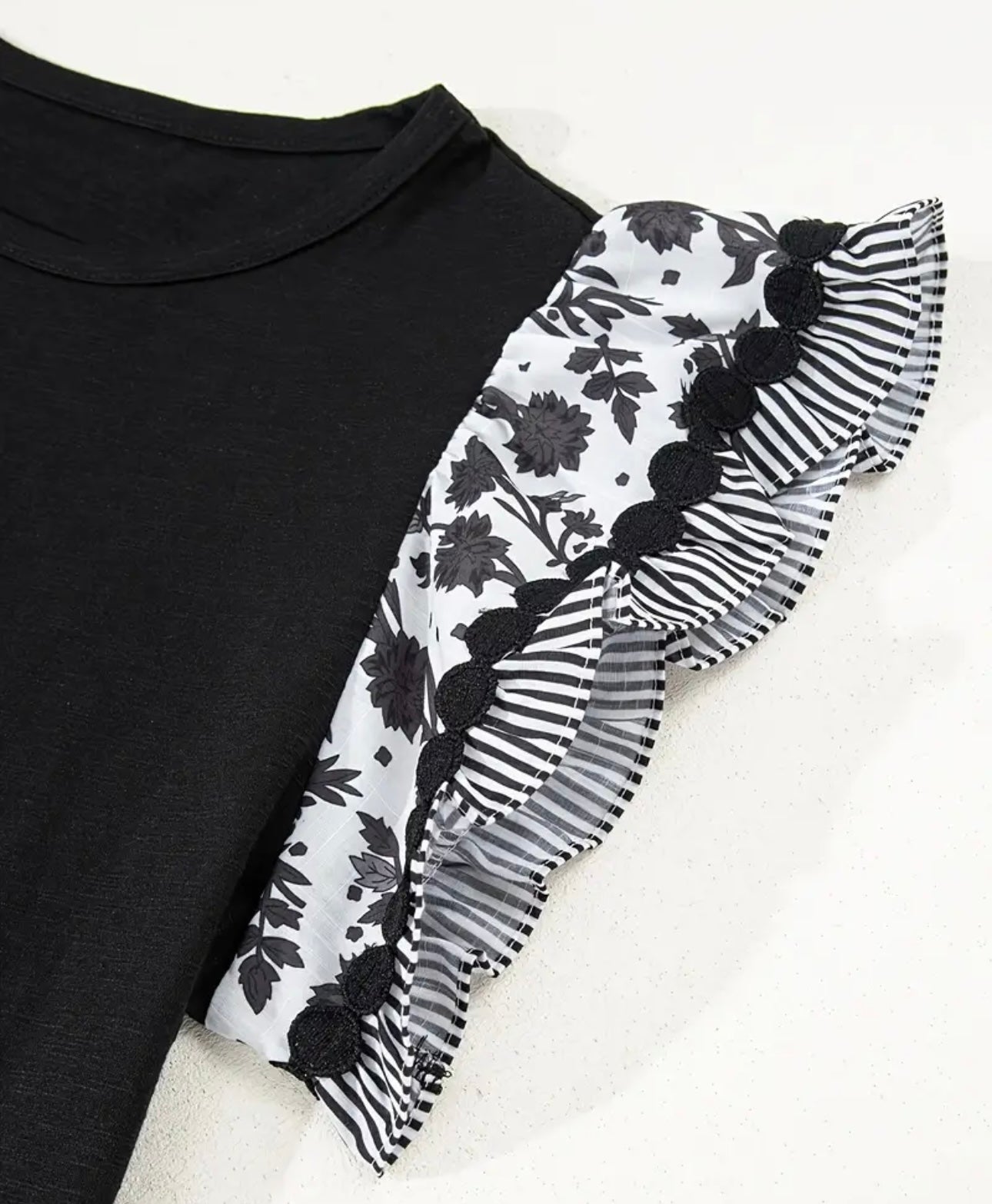 Flutter Sleeve Casual Top