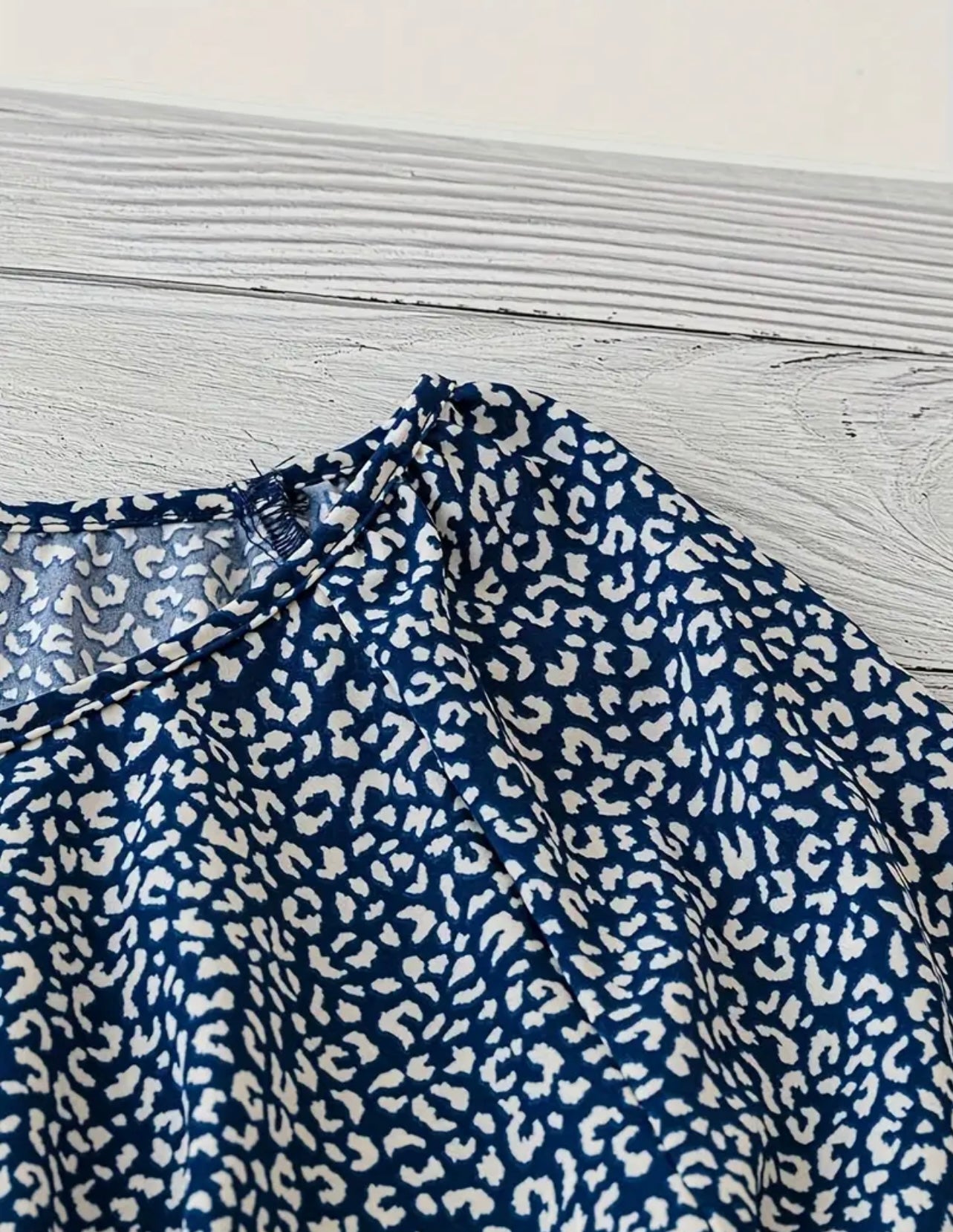 Plus Size Women's Boho Blouse Ruffle Sleeve
