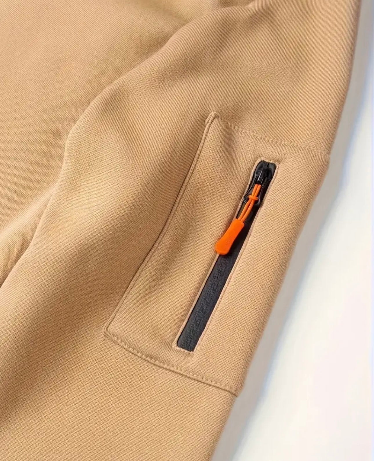 Oversized Men's Casual Zip-Up Hoodie