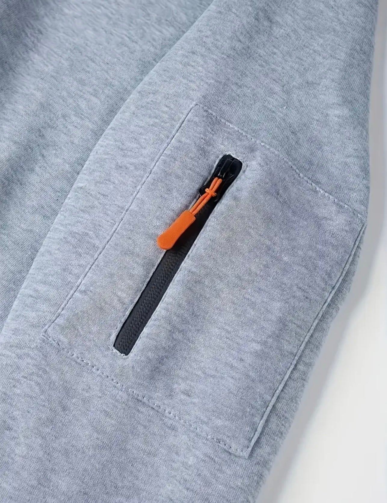 Oversized Men's Casual Zip-Up Hoodie