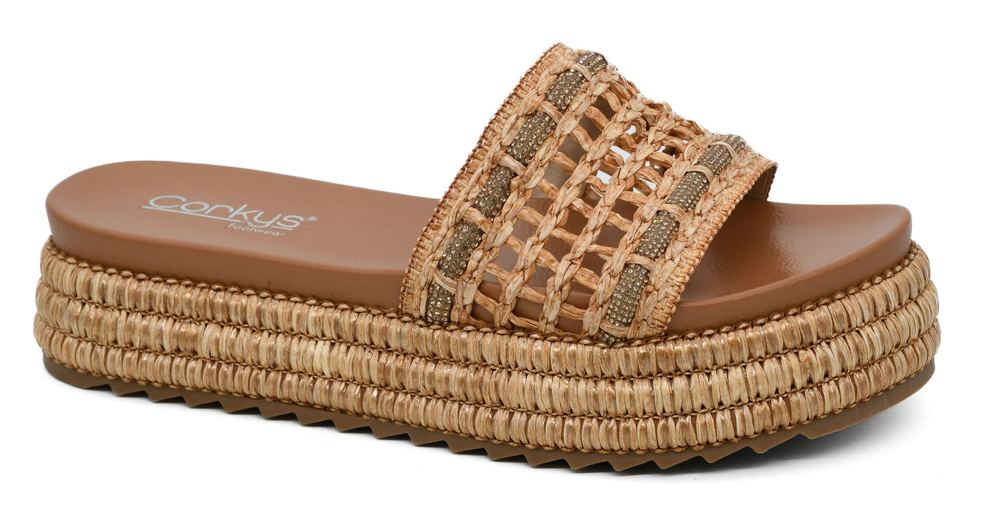 Hangover Raffia Sandal