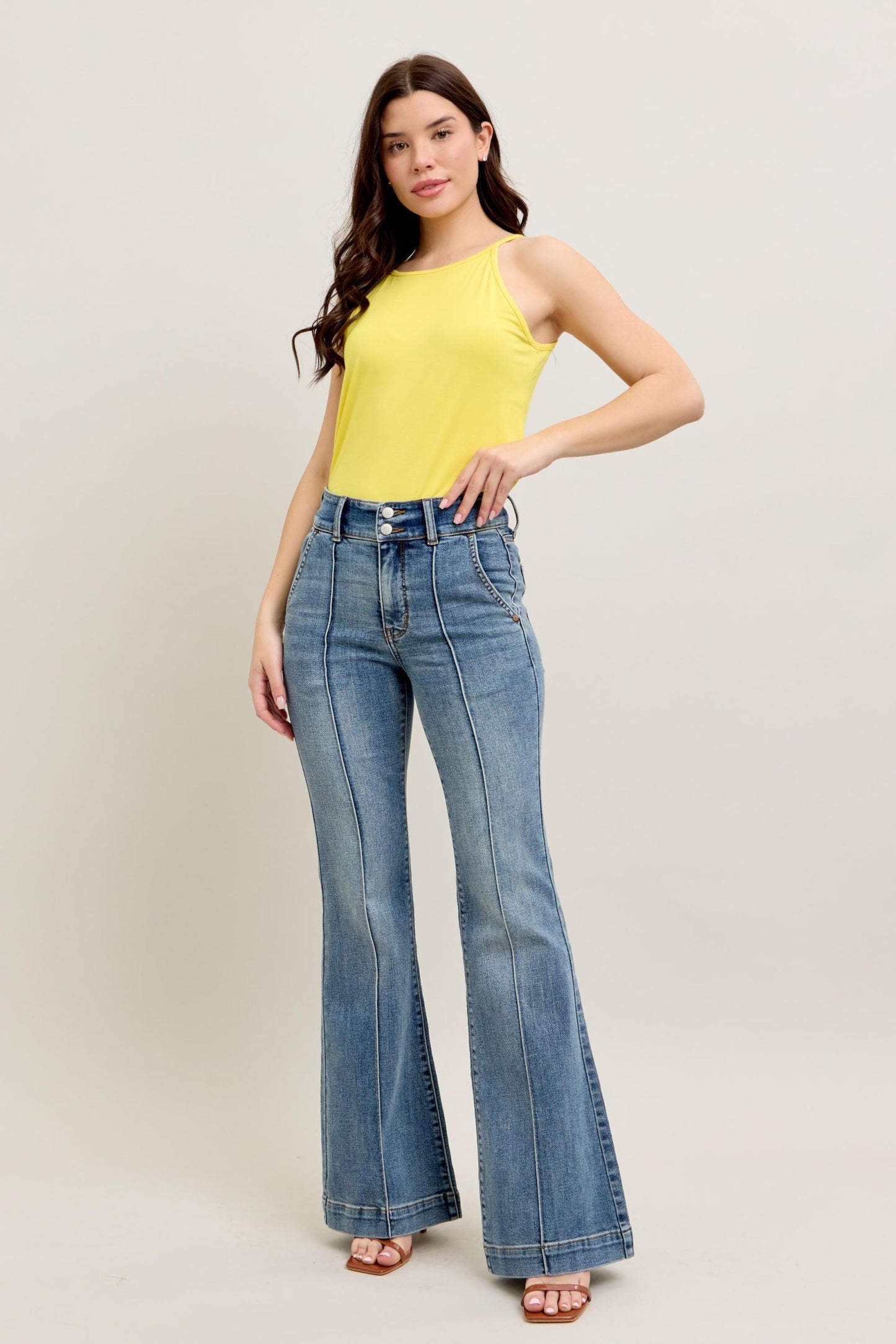 Judy Blue High Waist Flare Reg&Plus