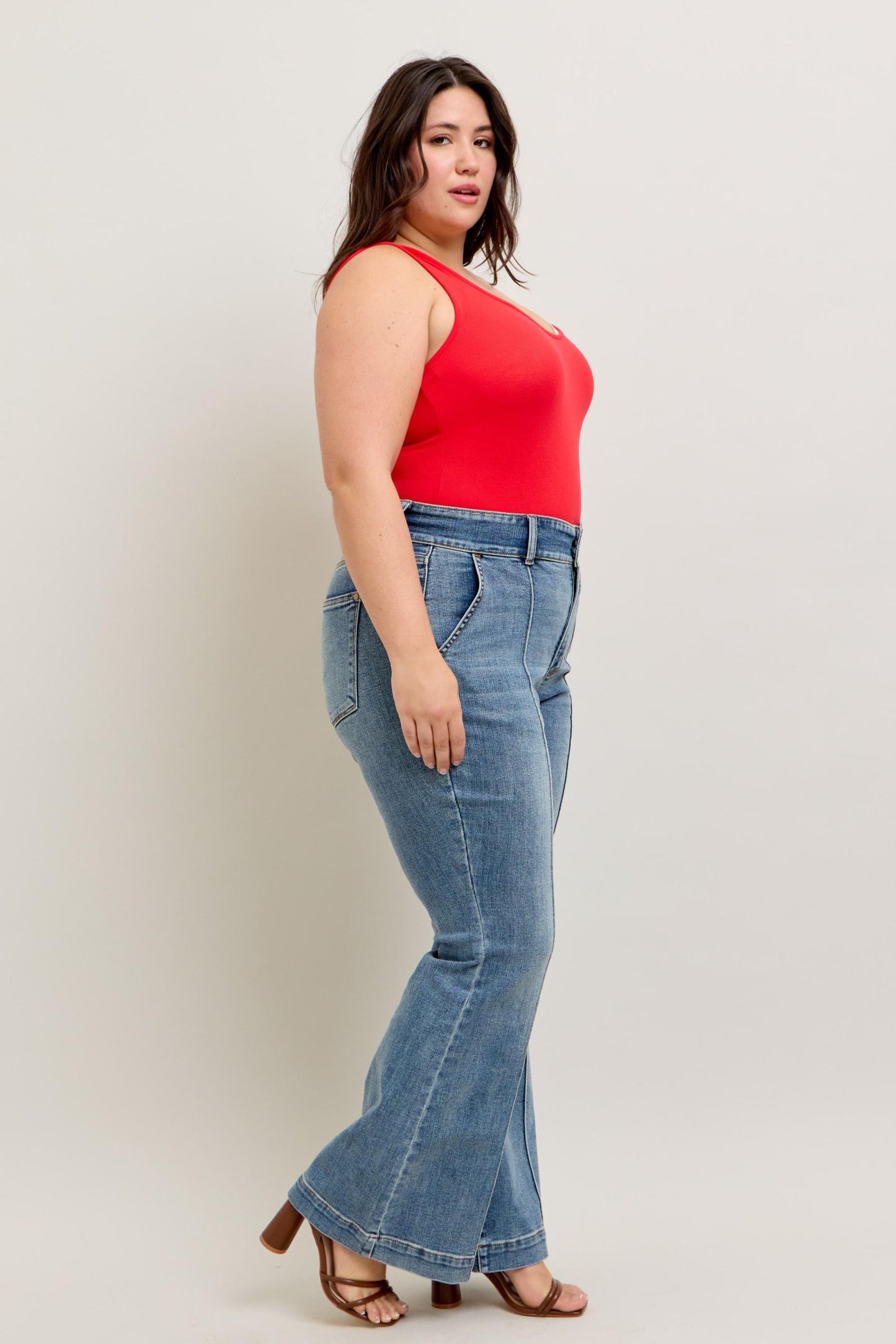 Judy Blue High Waist Flare Reg&Plus