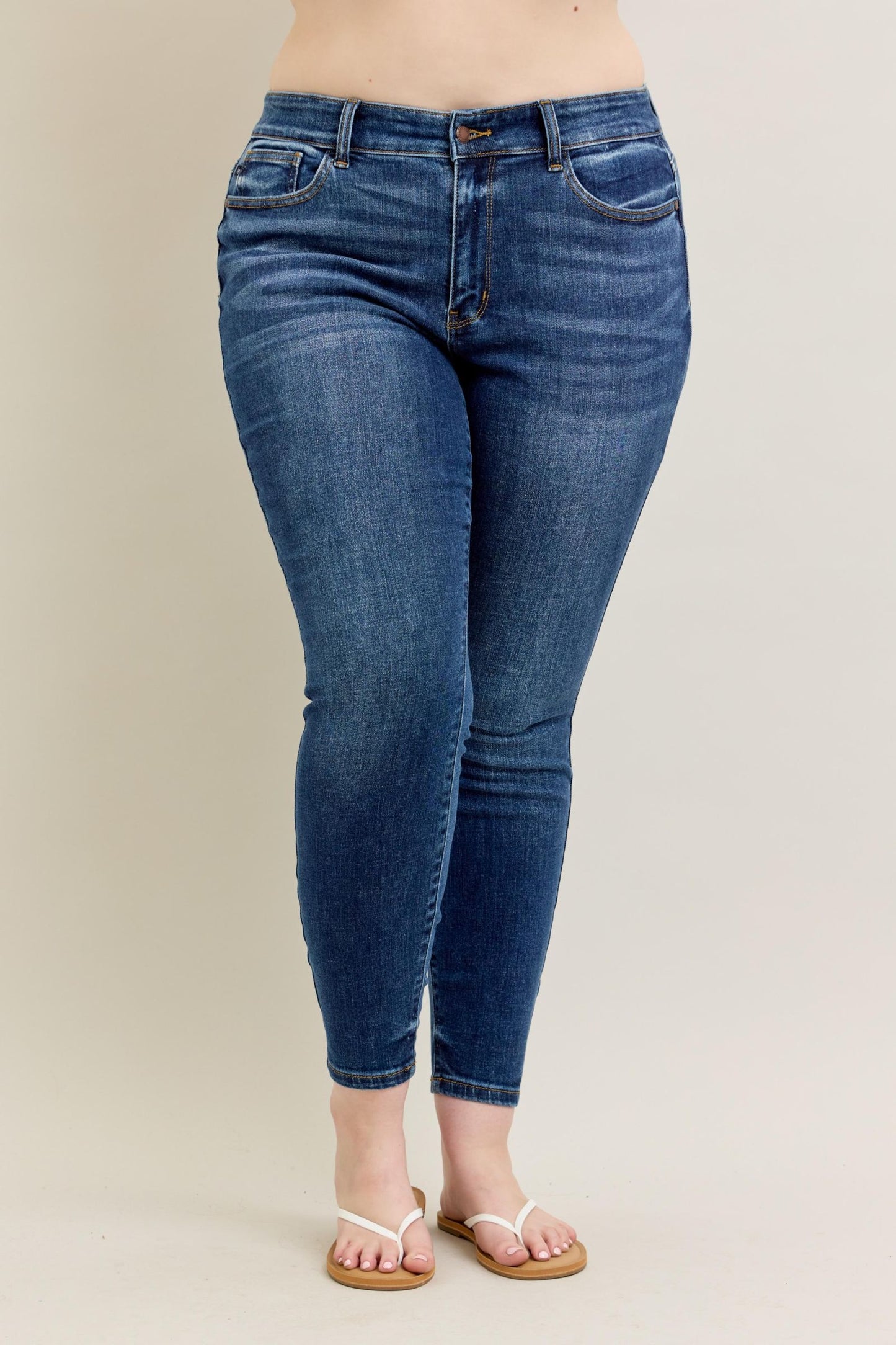 Judy Blue Classic Skinny Reg & Plus Size