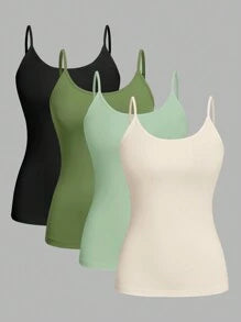 Casual Slim Fit Cami Top