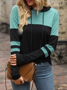 Drawstring Hooded T-Shirt