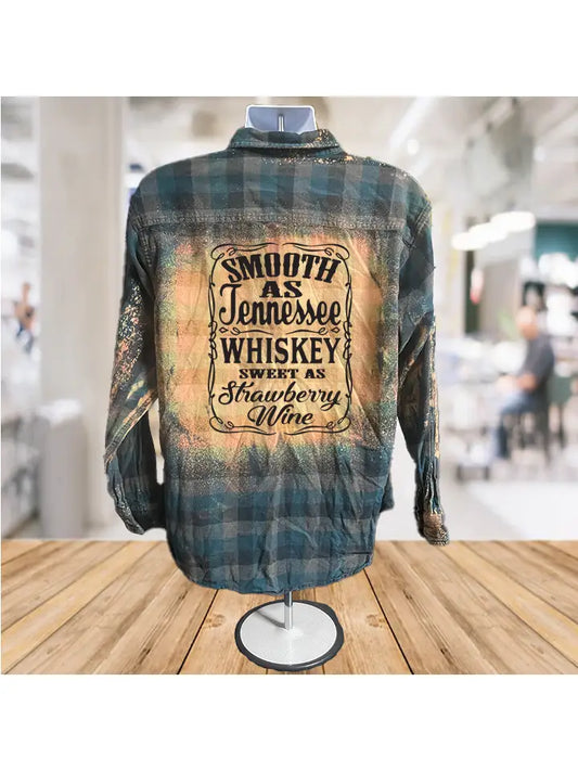 Smooth As Tennessee Whiskey Button Down Shirt