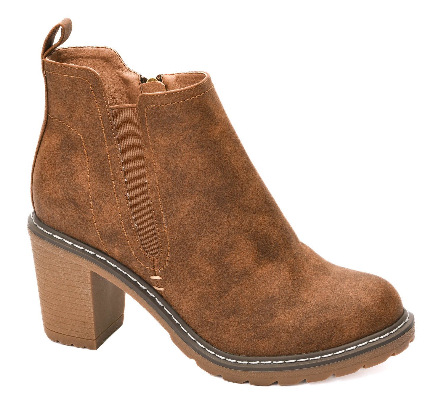 Leather Bootie