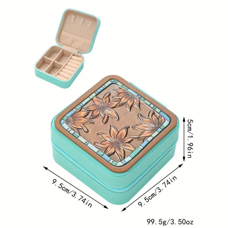 Jewelry box- Cactus & Floral