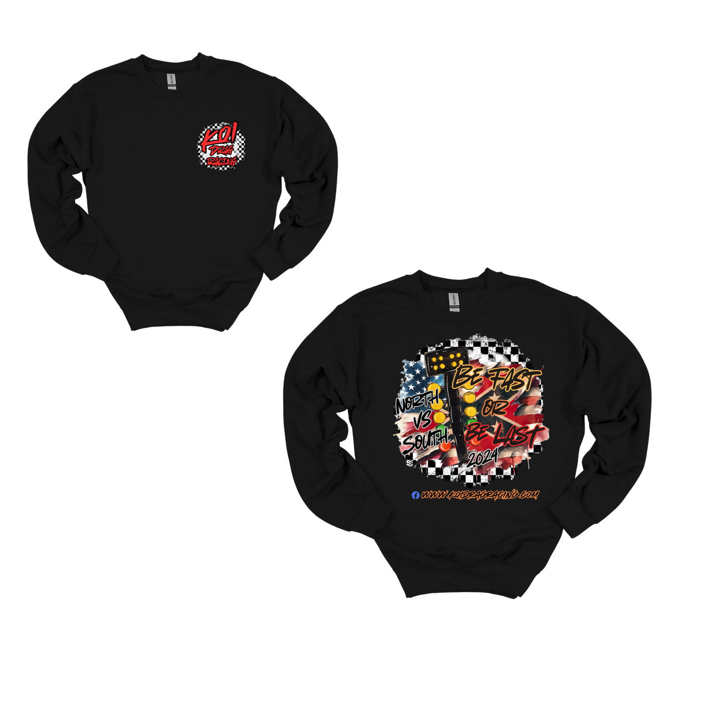 North VS South KOI Crewneck Sweatshirt