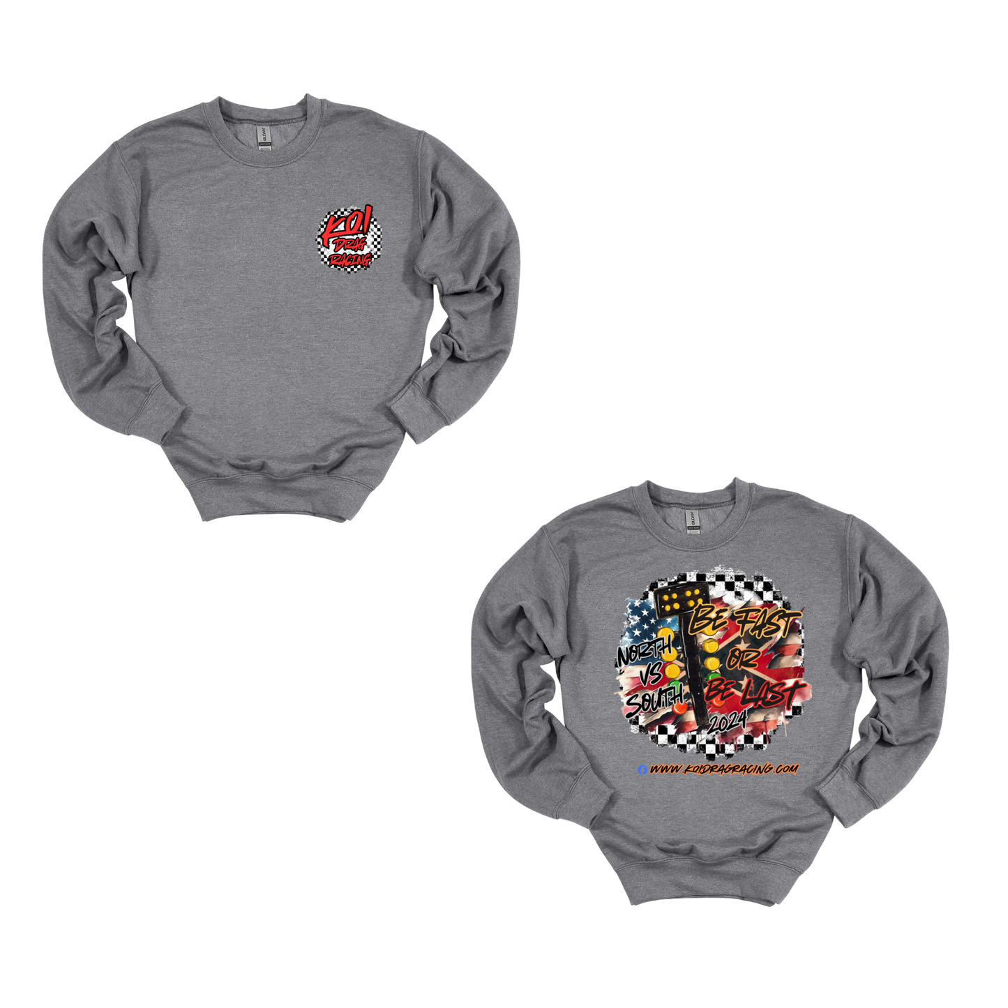 North VS South KOI Crewneck Sweatshirt