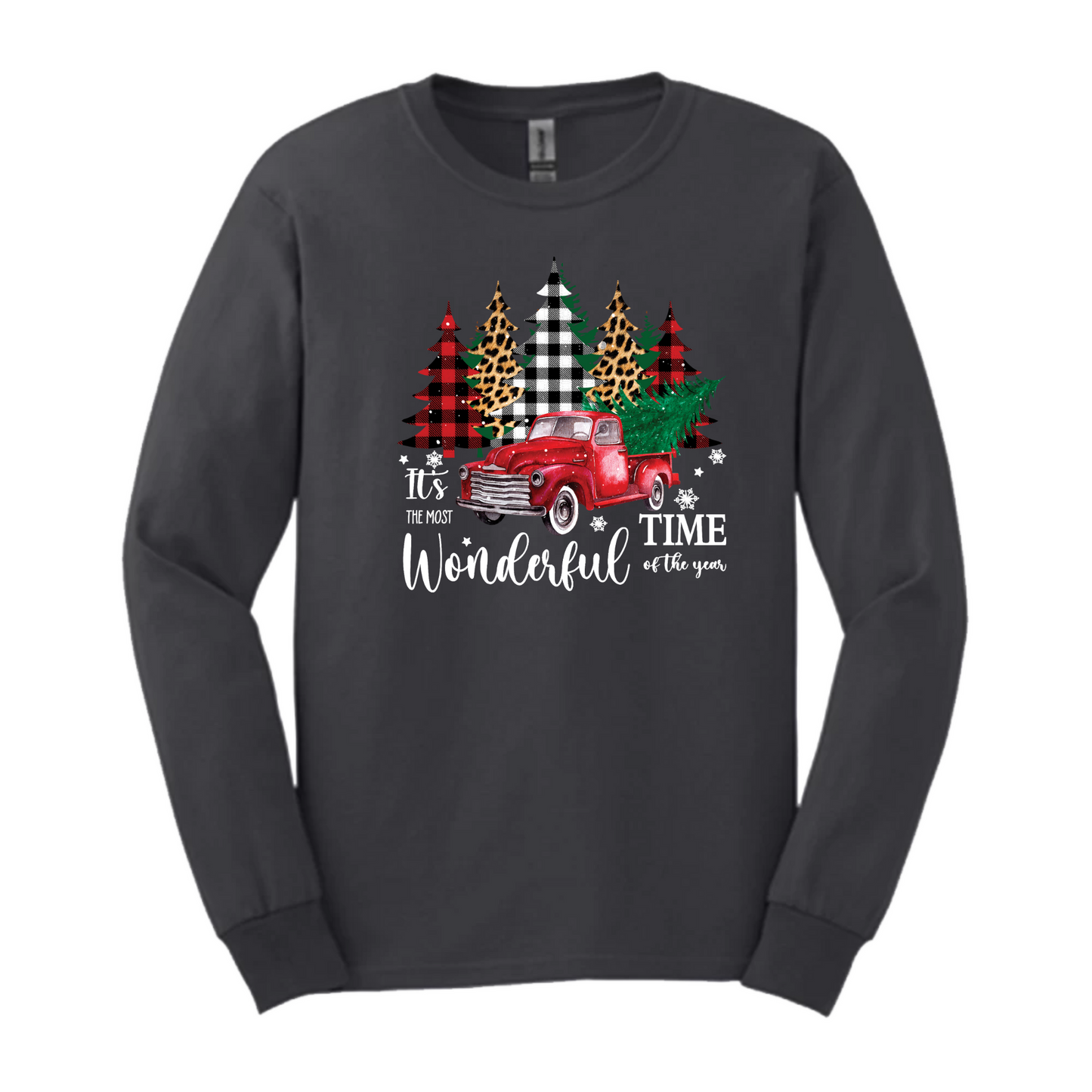 It's a Wonderful Time of Year Christmas Screen crewneck