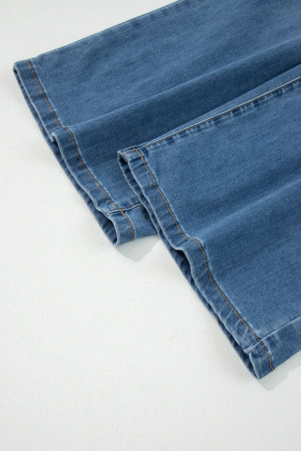 Ashleigh Blue Multi-Button High Waist Wide Leg Jeans