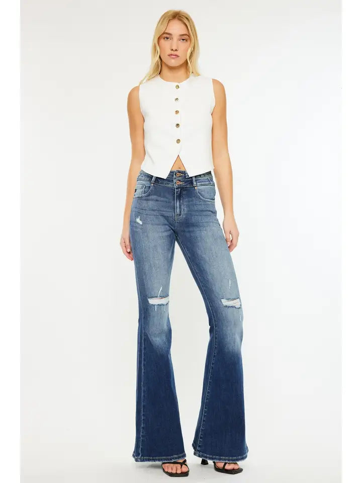 High Rise Super Flare Jean