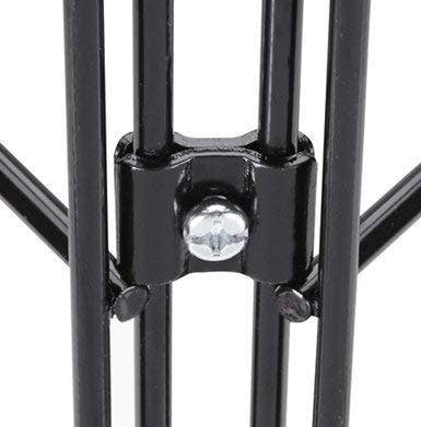 Gridwall Joining Clip Connectors for Grid Panels - Pack of 25: BLACK
